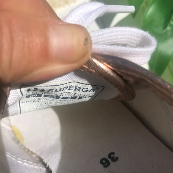 Superga Rose Gold Sneakers - Picture 6 of 7